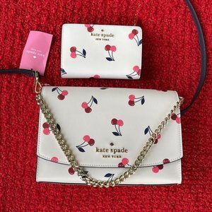 Kate Spade Carson Convertible Crossbody & Kate Spade Staci Medium Compact Bifold